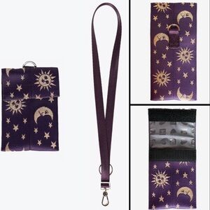 Harvey’s Seatbelt Celestial Hook N Go Pouch / Mulberry Lanyard / SOLD OUT / NEW
